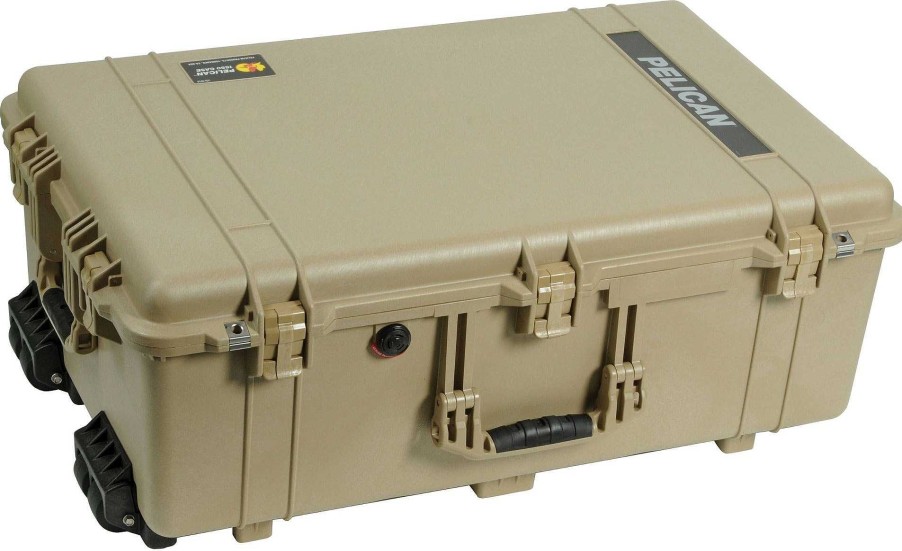 Pelican Hard Cases | Pelican 1650 Desert Tan Case With Padded Dividers