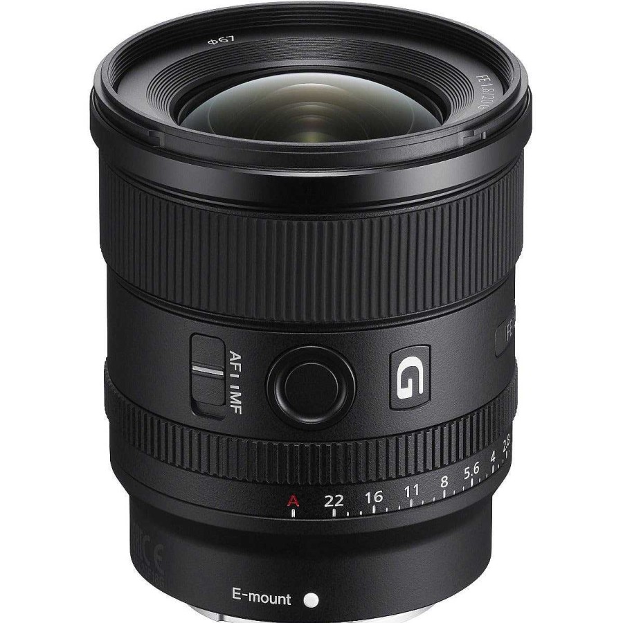 Sony Wide Angle Lenses | Sony E-Mount Fe 20Mm F/1.8 Ultra Wide Angle G Lens