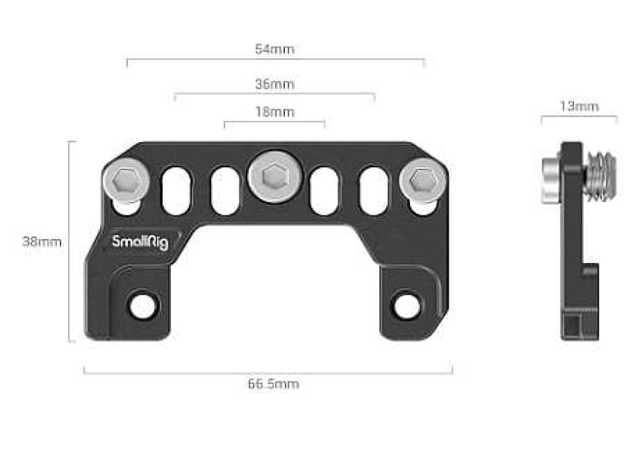 SmallRig Gimbals & Stabilisers | Smallrig Adapter Plate For Sony Fx3 Xlr Handle - Md4019