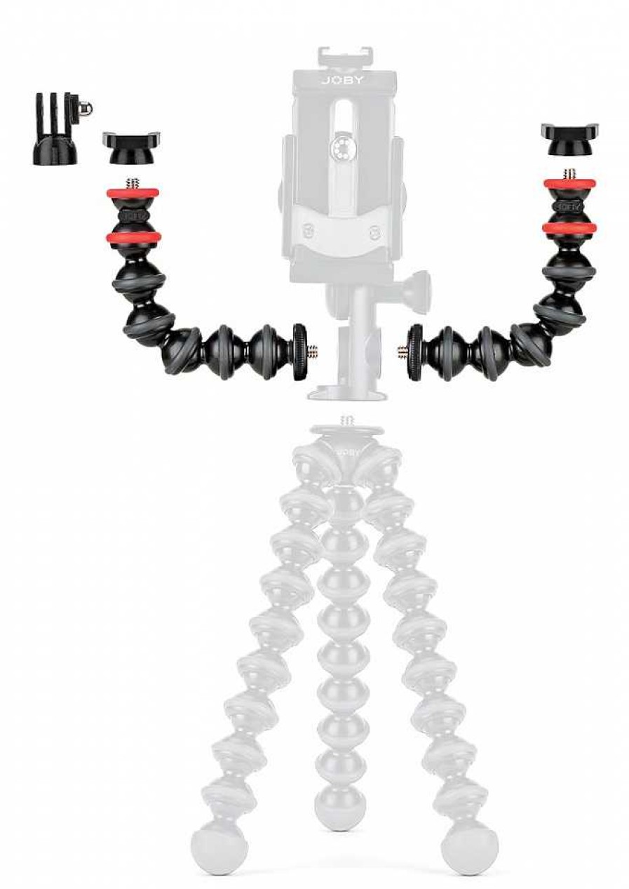 Joby Tripod Accessories | Joby Gorillapod Arm Kit Inc 2 X Arms, 2 X Cold Shoes, 1 X Gopro Mount