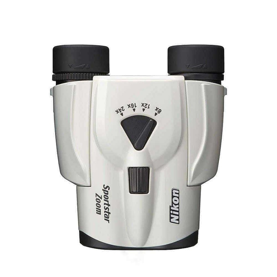 Nikon Binoculars | Nikon Sportstar 8-24 X 25 White Zoom Binocular