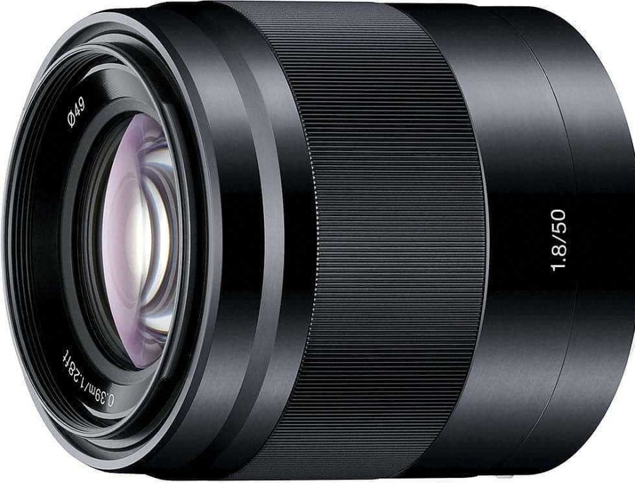 Sony Prime Lenses | Sony E 50Mm F/1.8 Black Oss Portrait Lens