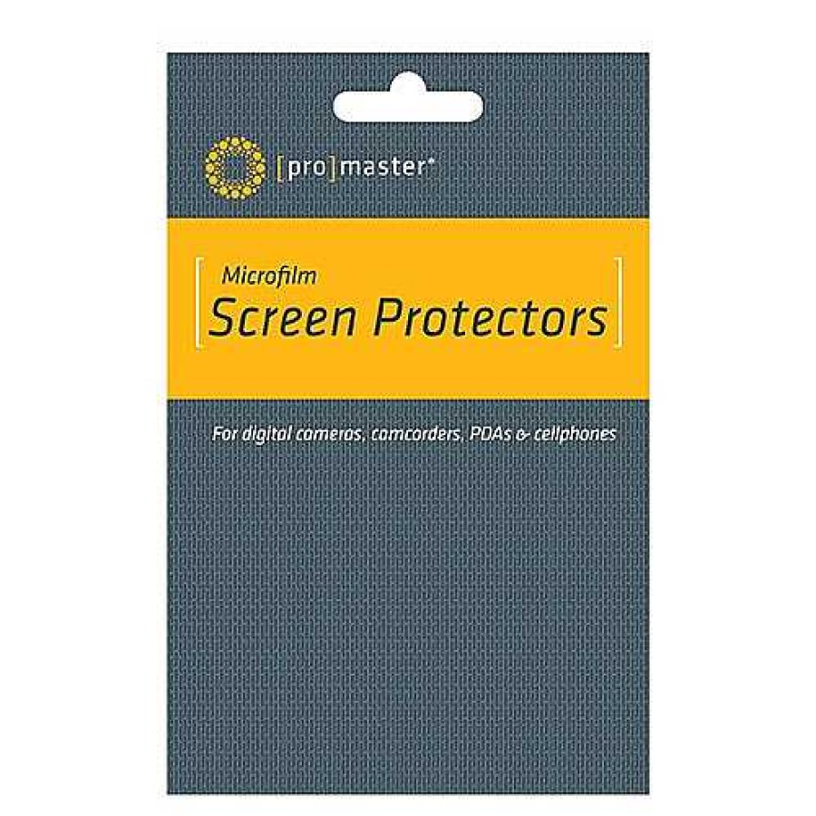 ProMaster Screen Protectors | Promaster Lcd Screen Protector Universal Self Adhesive Film Up To 4" Lcd (3Pk)