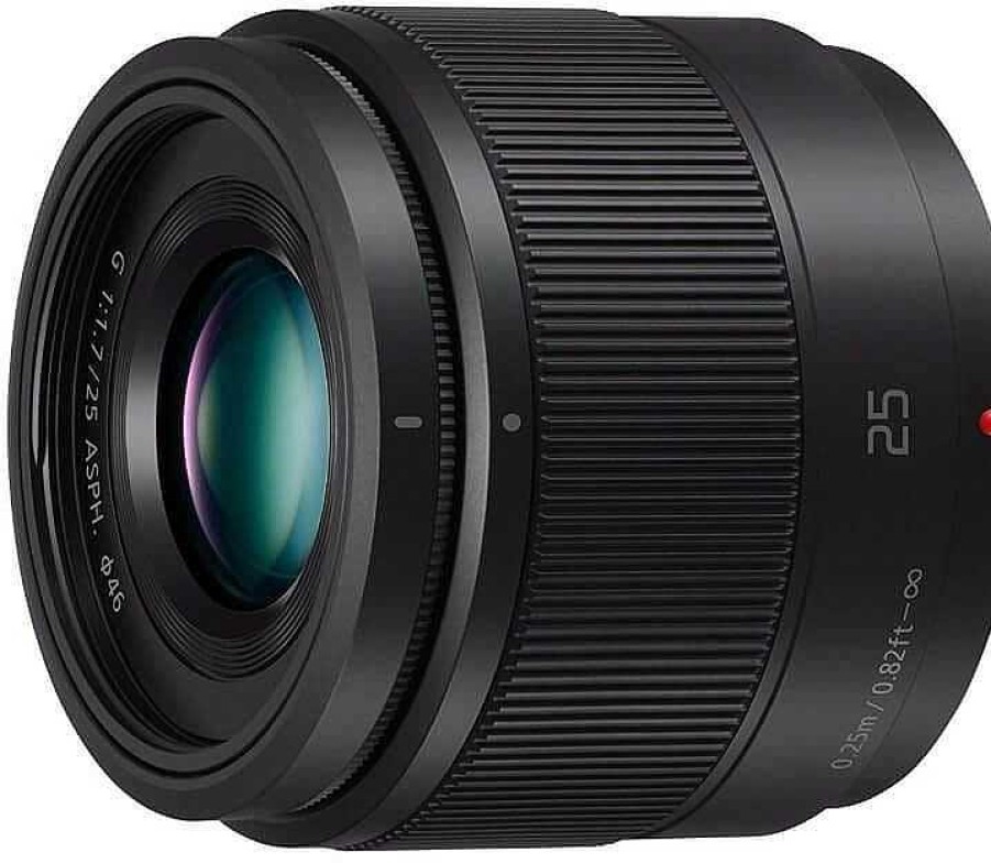 Panasonic Prime Lenses | Panasonic Lumix G 25Mm F/1.7 Black Lens