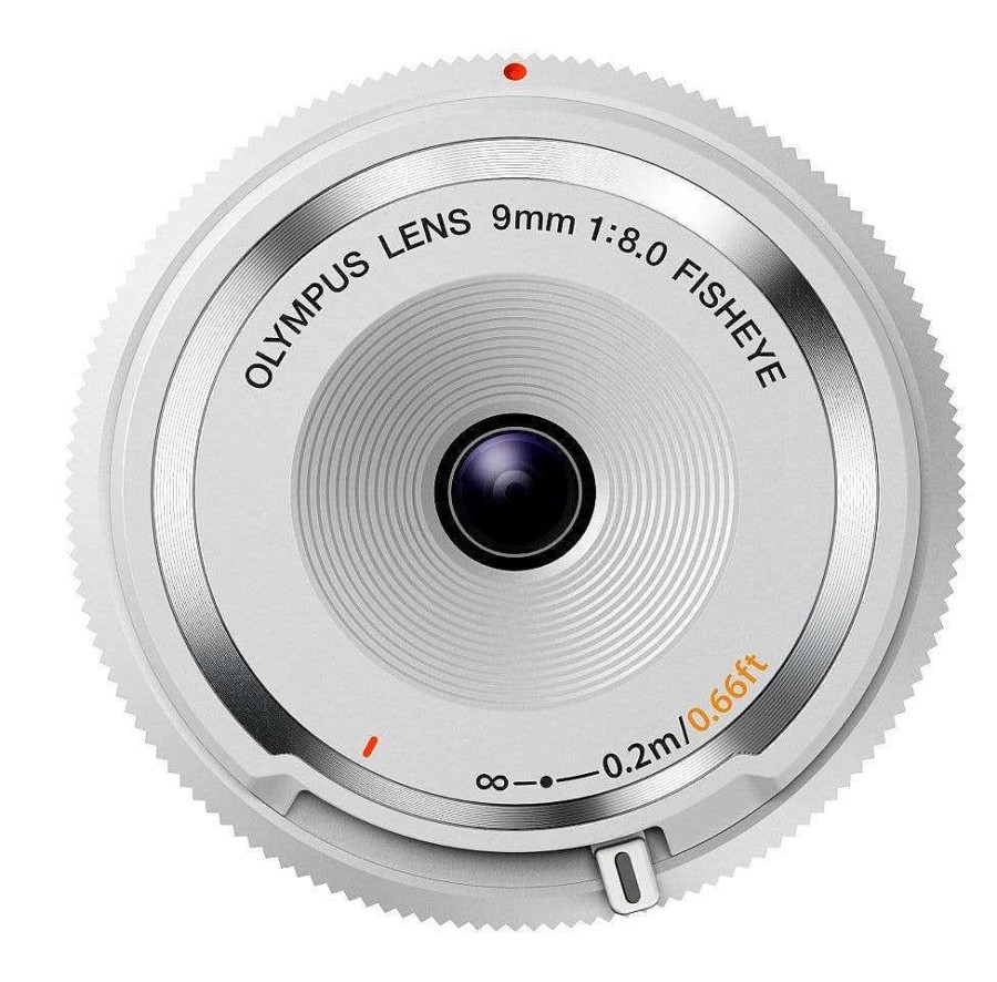 Olympus Lens Caps | Olympus 9Mm F/8.0 White Fisheye Body Cap Lens