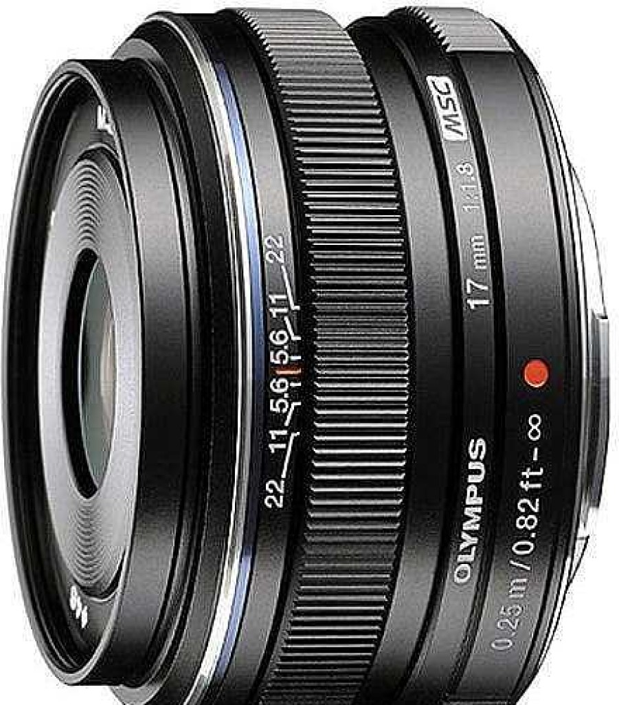 Olympus Prime Lenses | Om System M.Zuiko 17Mm F/1.8 Black Wide Angle Lens