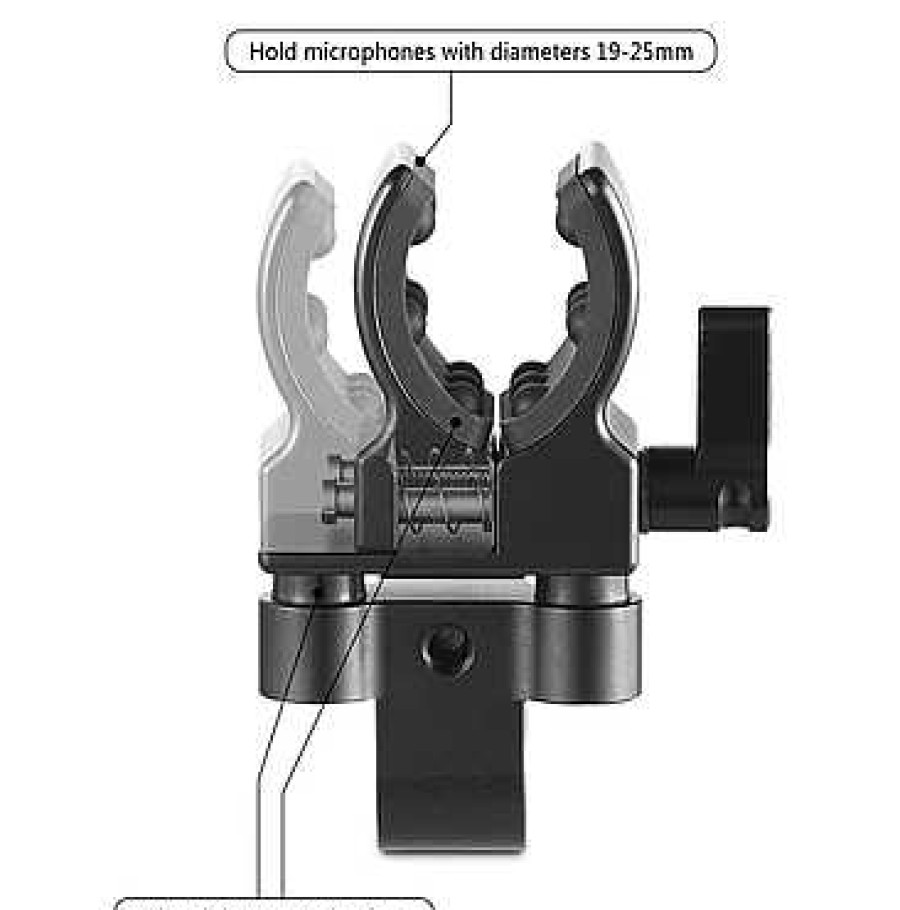 SmallRig Gimbals & Stabilisers | Smallrig Universal Shotgun Microphone Mount - 1993B