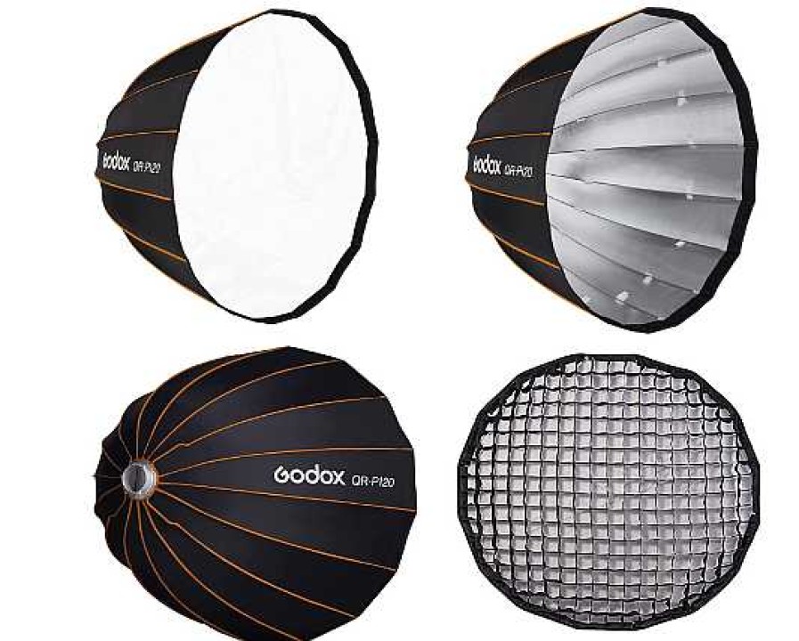 GoDox Flash Accessories | Godox Quick Release 120Cm Parabolic Octa Softbox