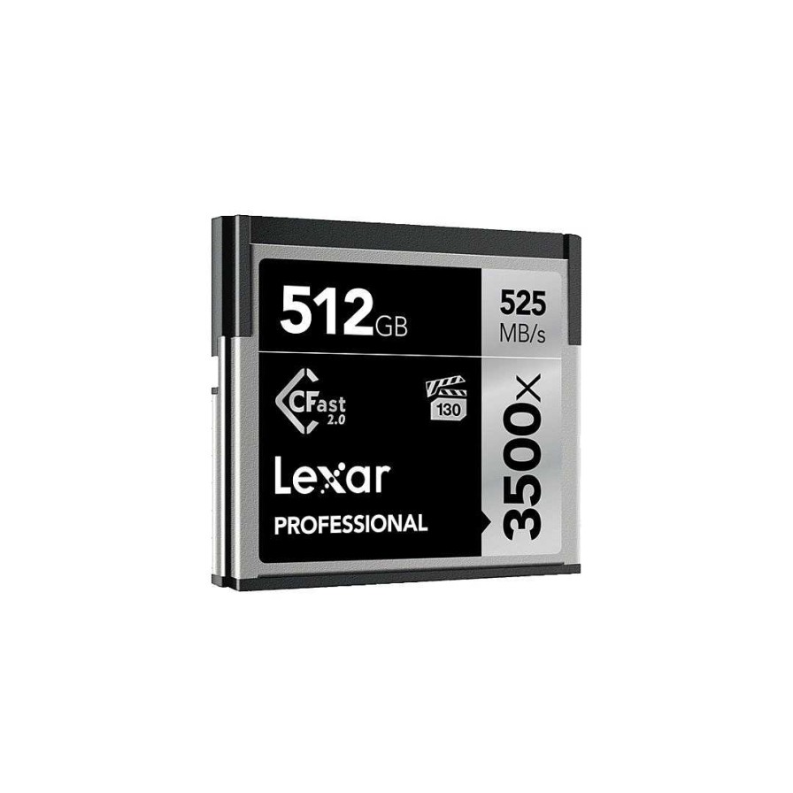 Lexar Cfast | Lexar Professional 3500X Cfast 2.0 512Gb - 525Mb/S Memory Card