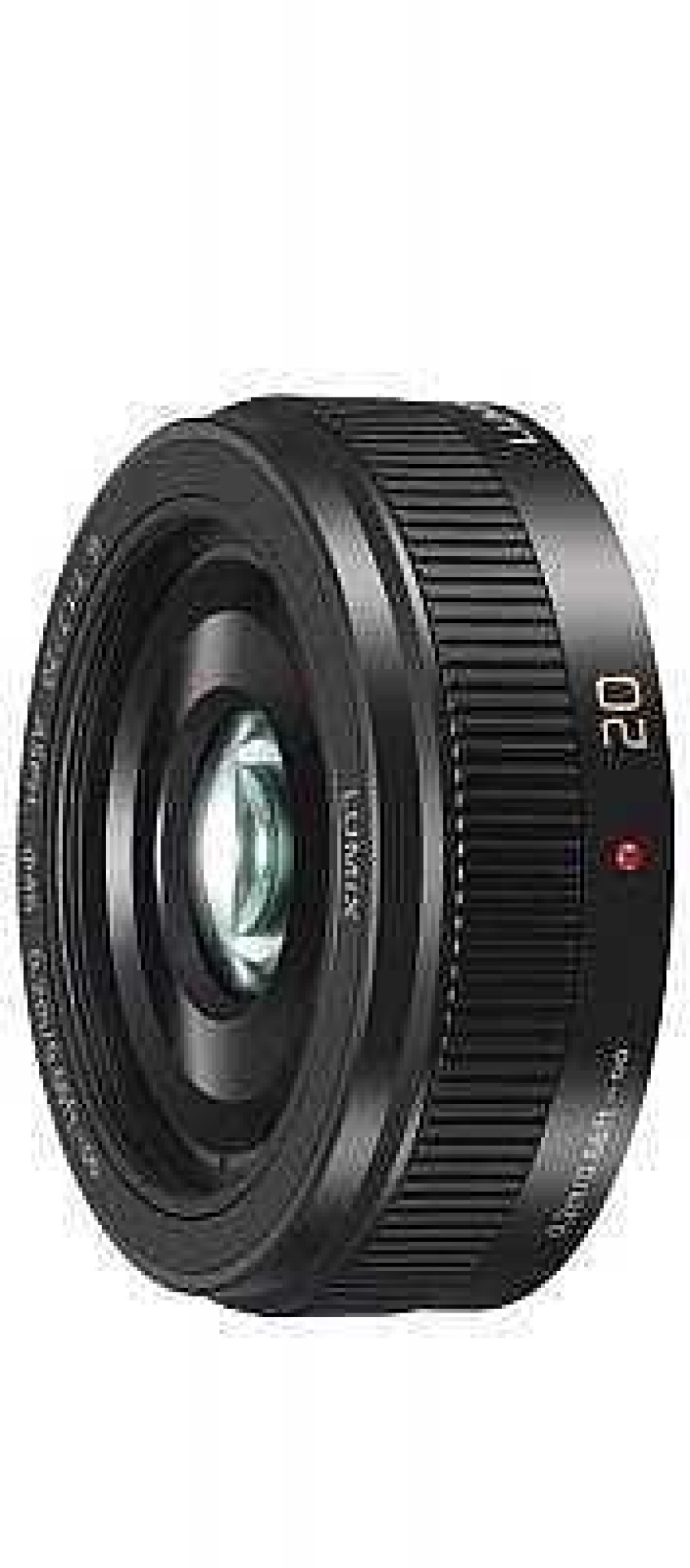 Panasonic Prime Lenses | Panasonic Lumix G 20Mm F/1.7 Ii Asph Pancake - Black Lens