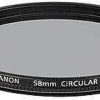 Canon Lens Filters | Canon 58Plcb Circular Polarizing Filter