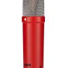 Rode All Microphones | Nt1 Signature Red Large-Diaphragm Cardioid Conde Nser Mic With Hf6 1