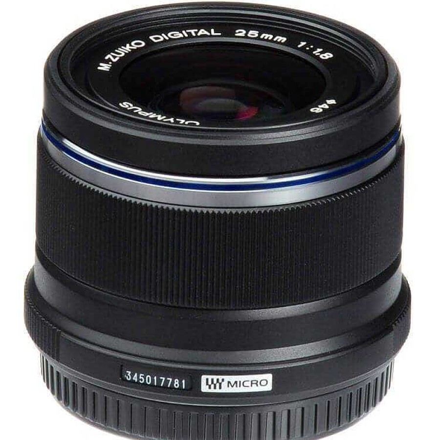 Olympus Prime Lenses | Olympus M.Zuiko 25Mm F/1.8 Black Lens