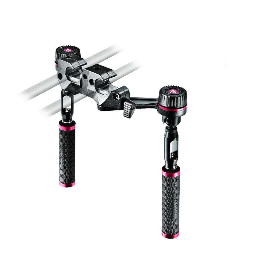 Manfrotto Tripod Heads | Manfrotto Sympla Mva518W Adjustable Handles With Ball Swivel Joints