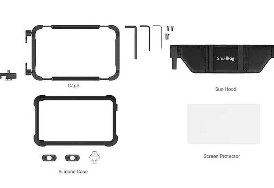 SmallRig Gimbals & Stabilisers | Smallrig Cage Kit For Atomos Ninja V/ Ninja V+ - 3788