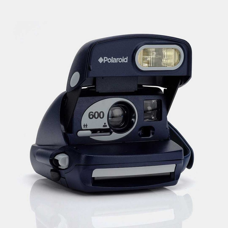 Polaroid Polaroid | Polaroid 600 Type 80'S Style 600 Express Blue With Grey Refurbished Vintage Camera