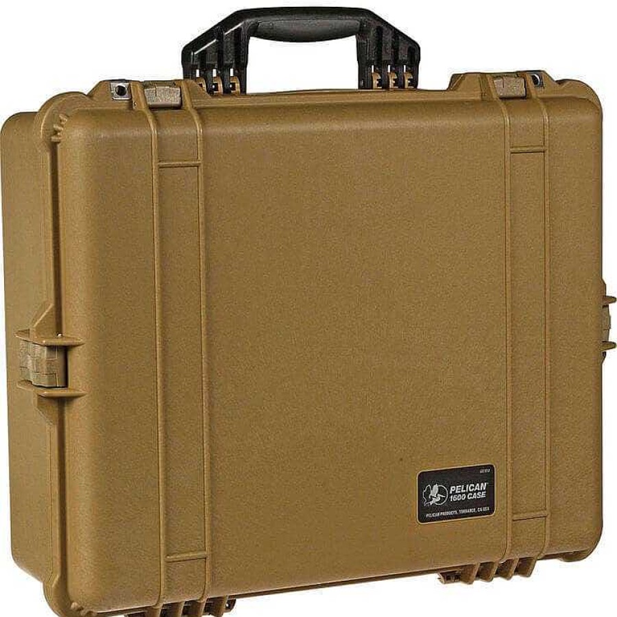 Pelican Hard Cases | Pelican 1600 Desert Tan Case With Foam