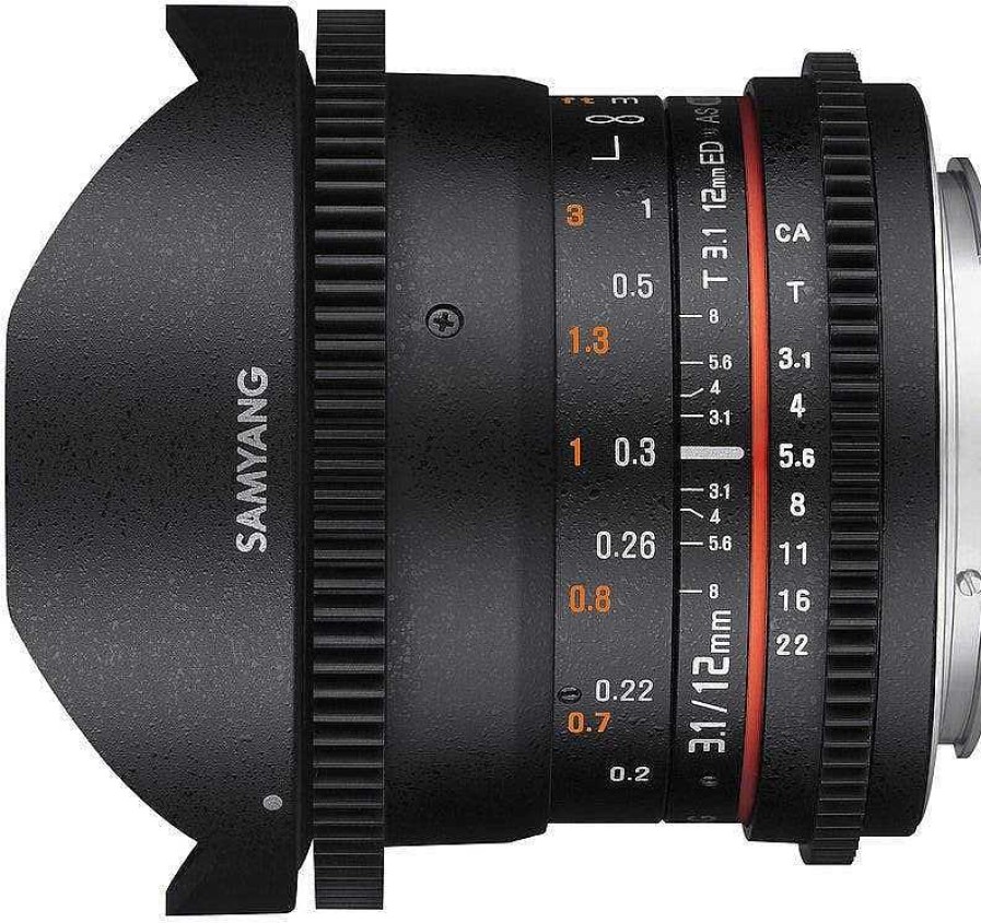 Samyang Cine Lenses | Samyang 12Mm T3.1 Vdslr Cine - Canon Ef Full Frame