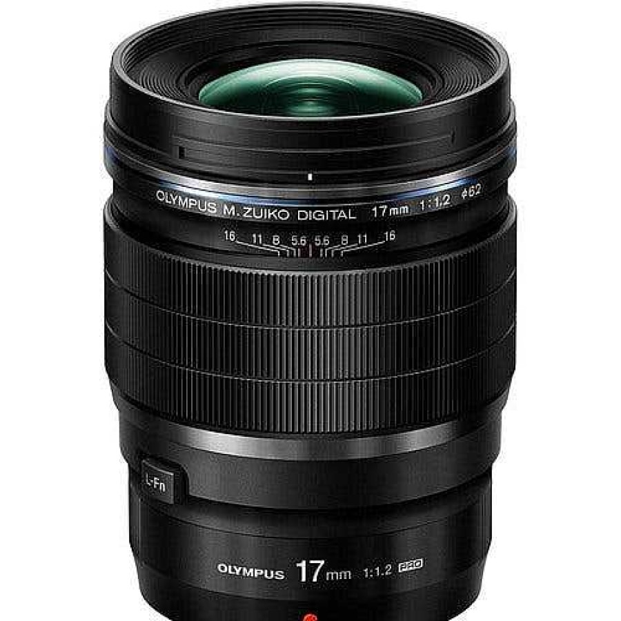 Olympus Prime Lenses | Olympus M.Zuiko Pro 17Mm F/1.2 Black Lens