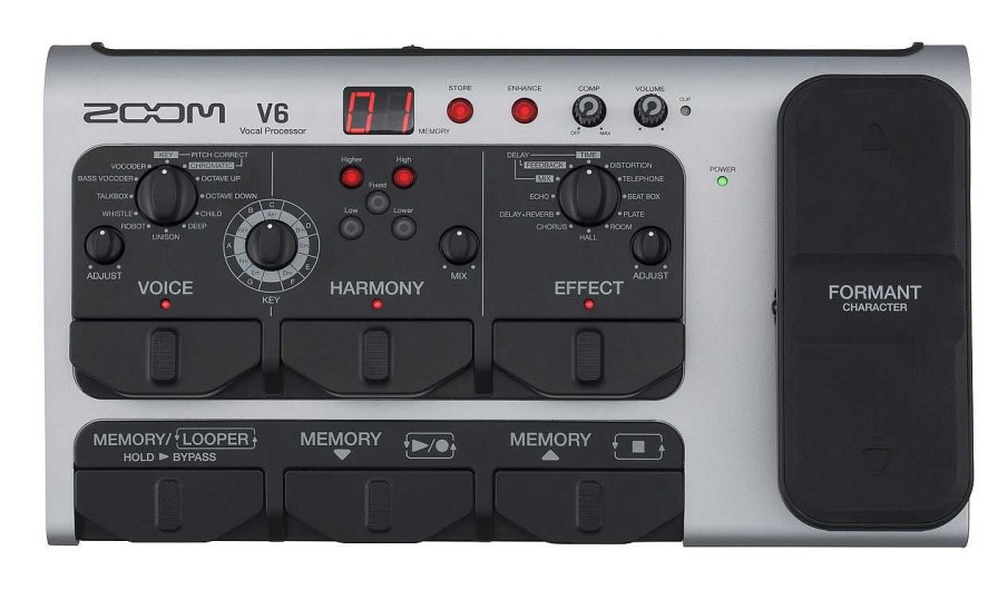 Zoom Recorders | Zoom V6 Vocal Proccessor