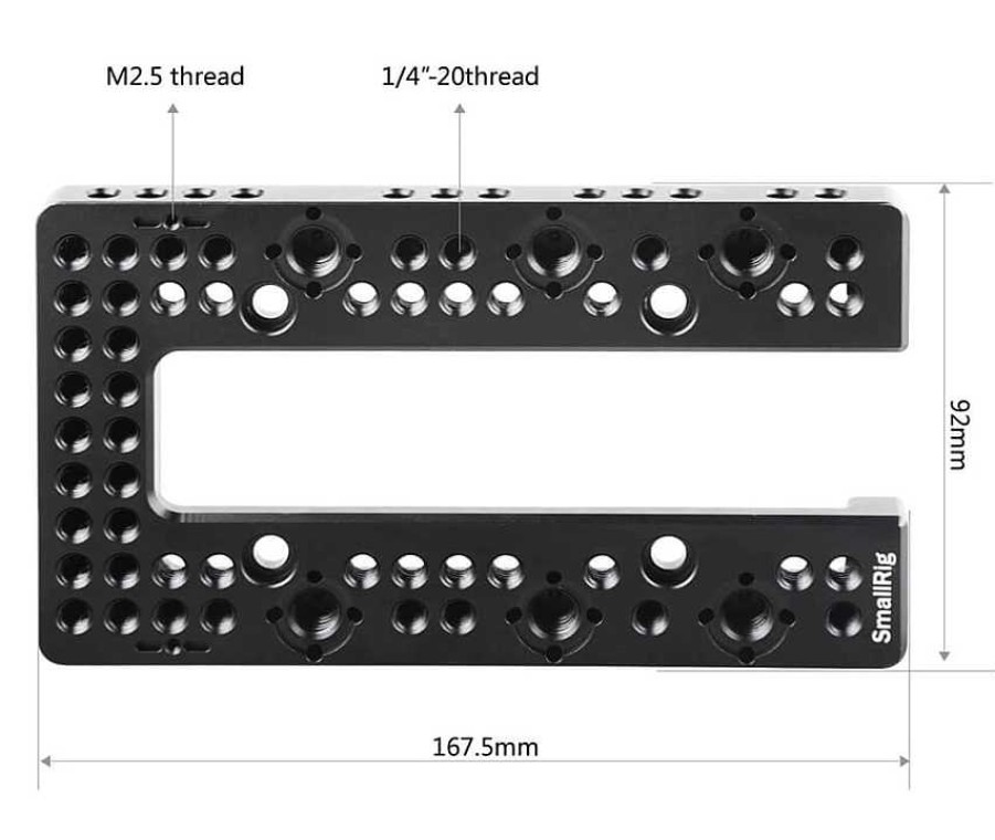 SmallRig Gimbals & Stabilisers | Smallrig U-Shape Top Mount Plate For Sony Fs7/Fs7Ii - 1975