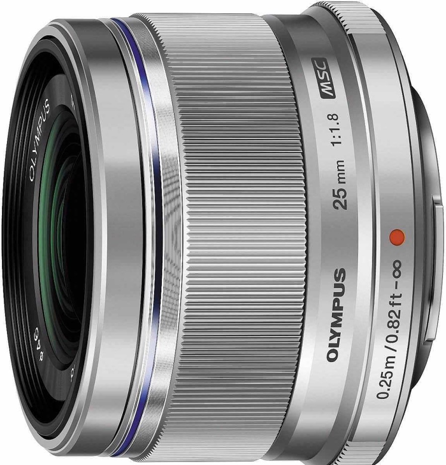 Olympus Prime Lenses | Olympus M.Zuiko 25Mm F/1.8 Silver Lens