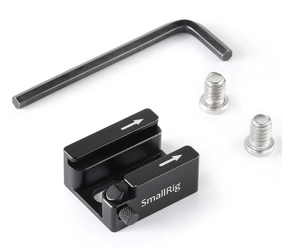 SmallRig Gimbals & Stabilisers | Smallrig Cold Shoe Mount Adapter With Anti-Off Button - Buc2260B