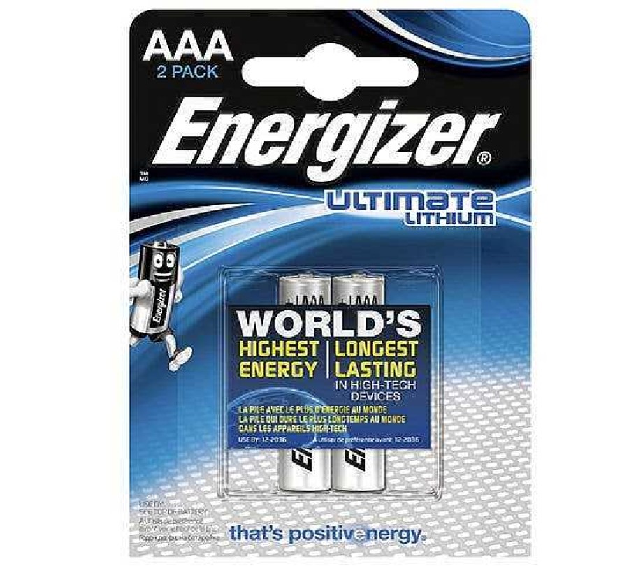 Energizer Batteries | Energizer Ultimate Lithium Aaa Battery - 2 Pack