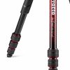 Manfrotto Tripods | Manfrotto Befree Advanced Travel - Twist Lock Red Tripod Includes 494 Ball Head & Bag