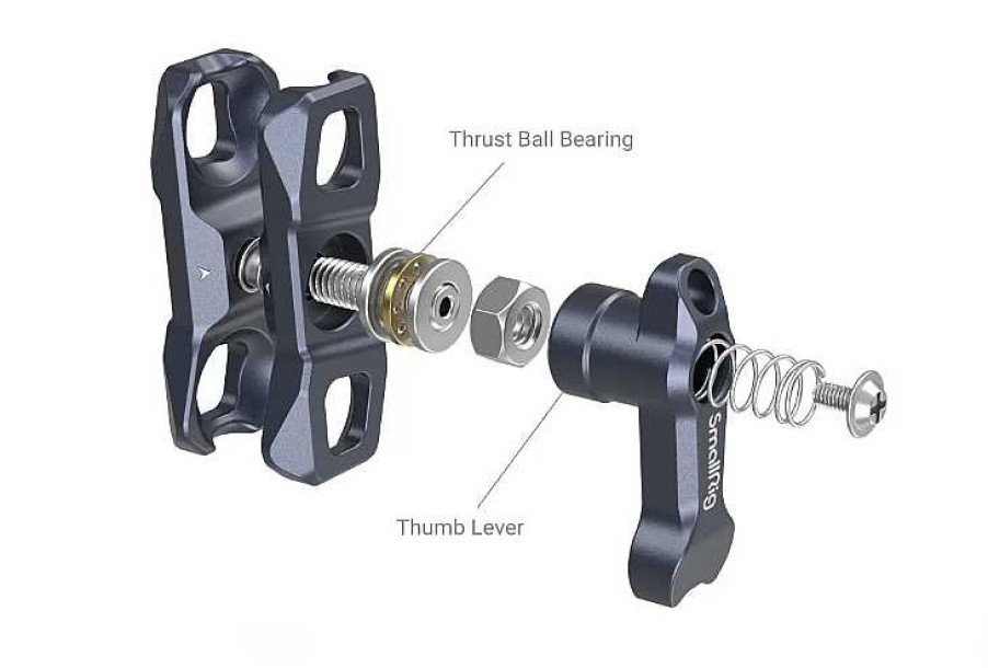 SmallRig Gimbals & Stabilisers | Smallrig Magic Arm With Dual Ball Heads(1/4"-20 Screws And Arri Locating Screw) - 3874