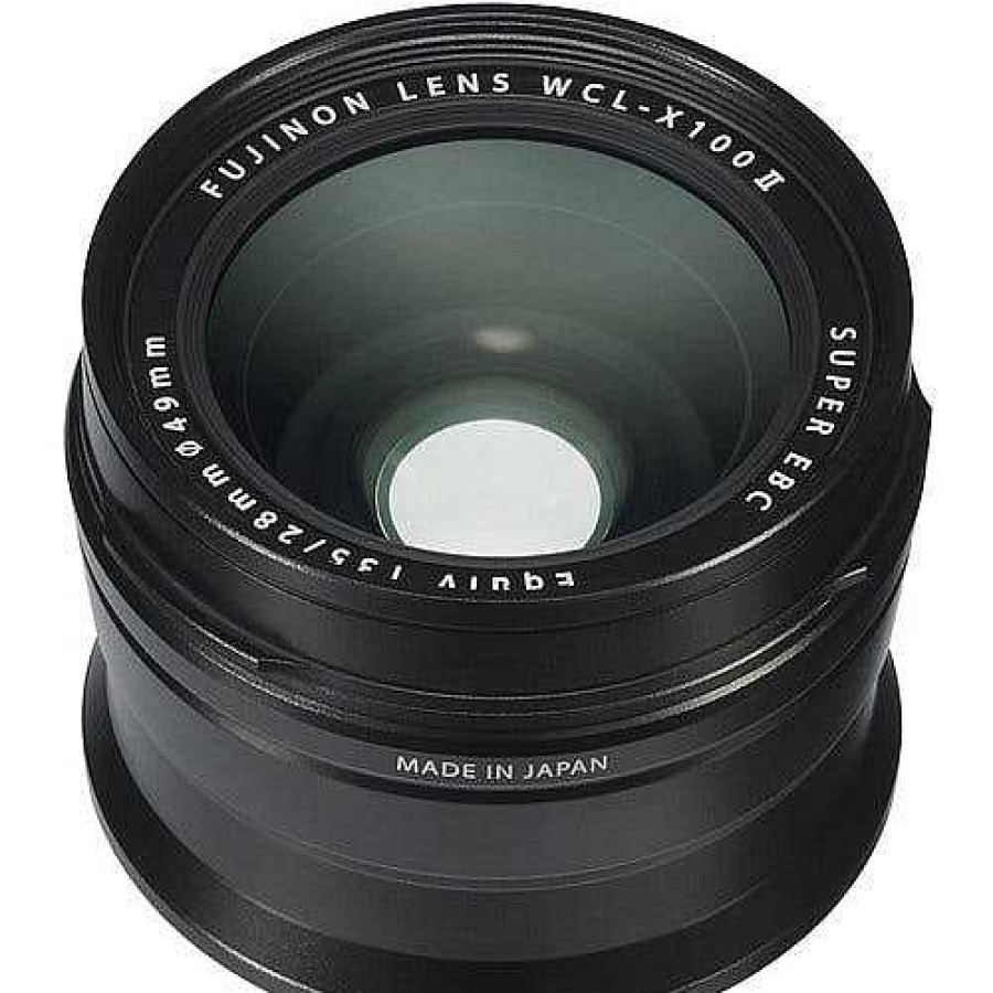 Fujifilm Lens Adapters | Fujifilm Wcl-X100 Ii Black Wide Conversion Lens