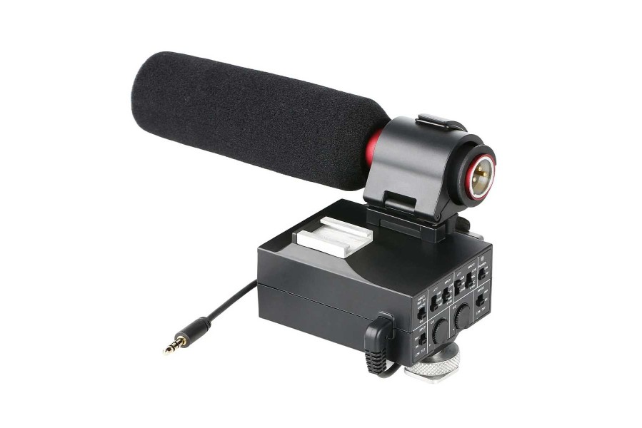 Saramonic All Microphones | Saramonic Mixmic 2-Ch Audio Mixer & Xlr Shotgun Microphone Kit