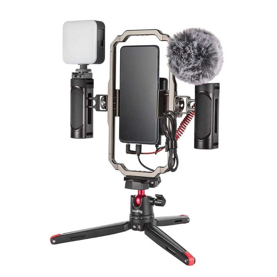 SmallRig Gimbals & Stabilisers | Smallrig All-In-One Video Kit For Smartphone Creators - 3384B