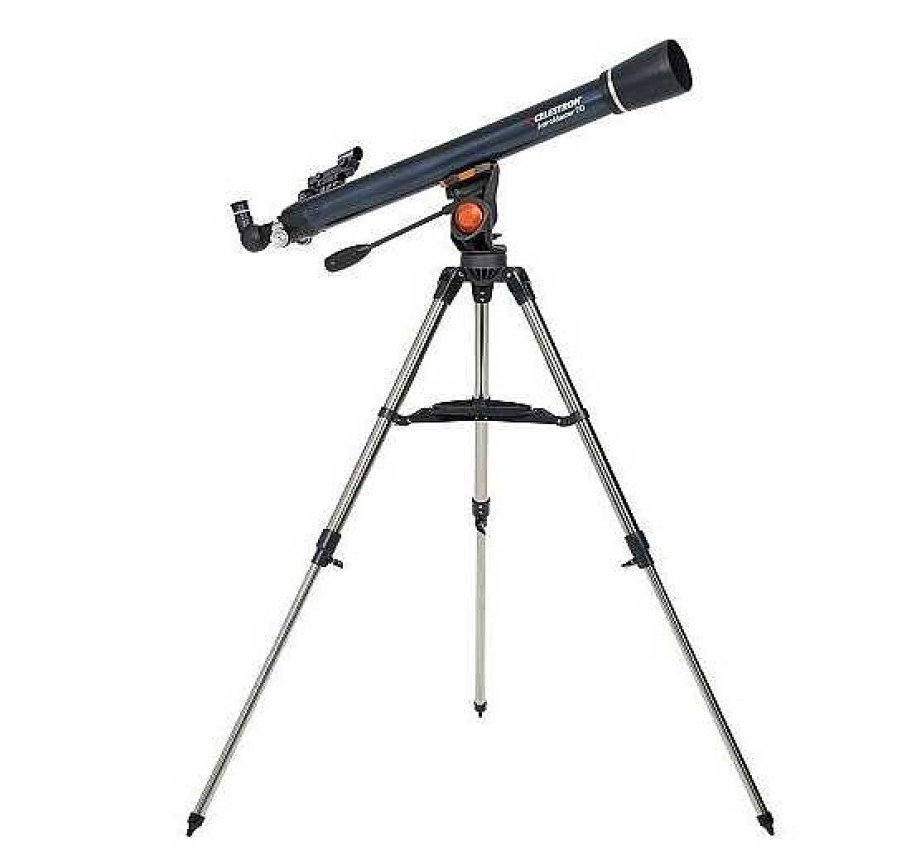 Celestron Telescopes | Celestron Astromaster 70Az Refractor With Phone Adapter & Moon Filter