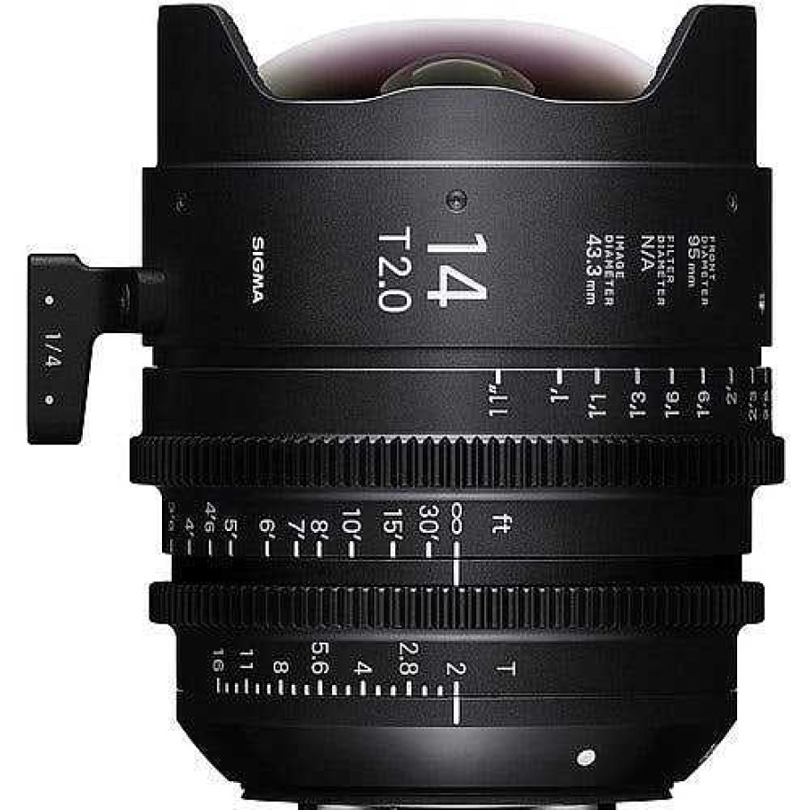 Sigma Cine Lenses | Sigma 14Mm T2 Cine Lens - Canon Ef