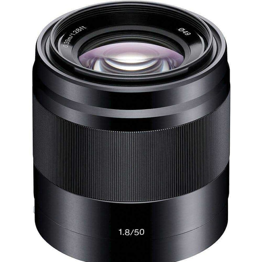 Sony Prime Lenses | Sony E 50Mm F/1.8 Black Oss Portrait Lens