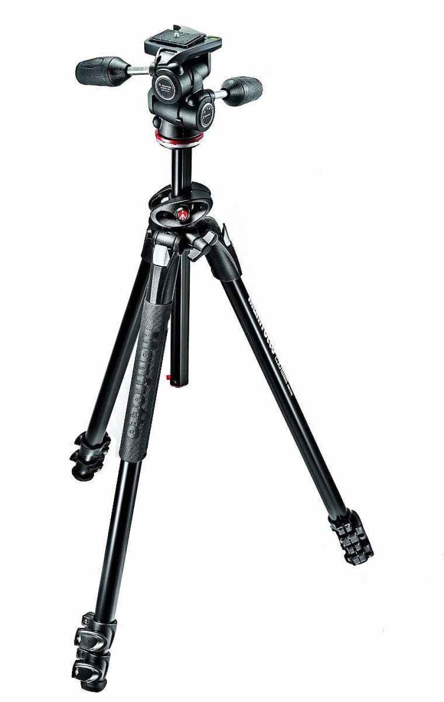 Manfrotto Tripods | Manfrotto Mk290Dua3-3W 3 Section - Tripod Kit With 3 Way Head