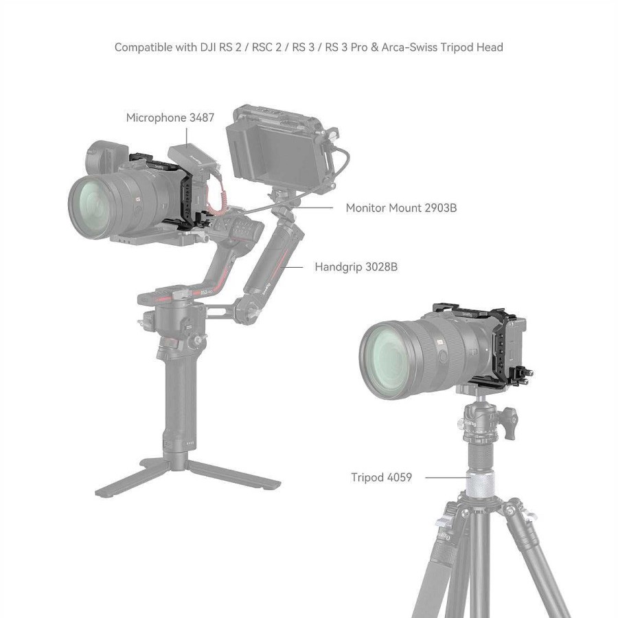 SmallRig Housing Accessories | Smallrig Cage Kit For Sony Alpha 6700 4336