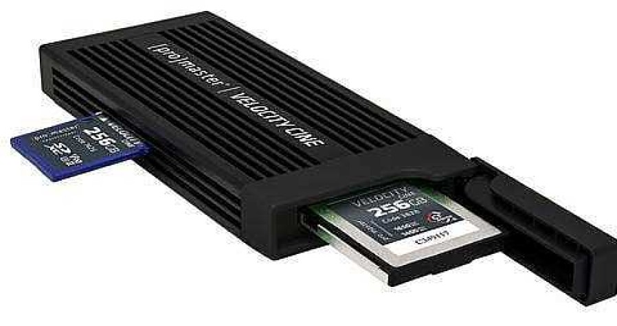 ProMaster Readers & Adaptors | Promaster Velocity Cine Usb 3.2 Dual Card Reader - Cfexpress Type B & Sd