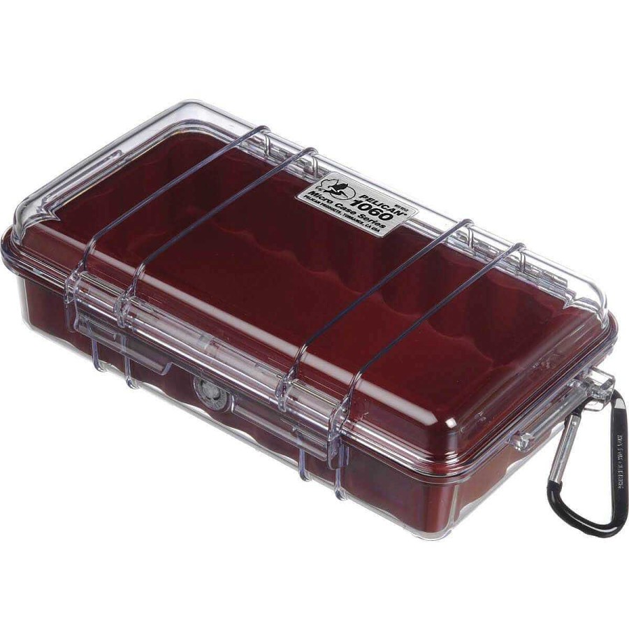 Pelican Hard Cases | Pelican 1060 Micro Clear Case With Red Liner