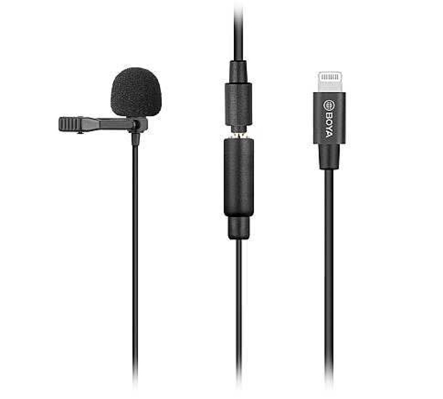 Boya All Microphones | Boya By-M2 Lavalier Microphone For Ios Devices