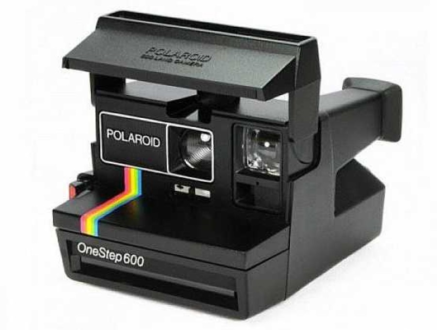 Polaroid Polaroid | Polaroid 600 Type 80'S Style One Step Flash - Black Refurbished Vintage Camera