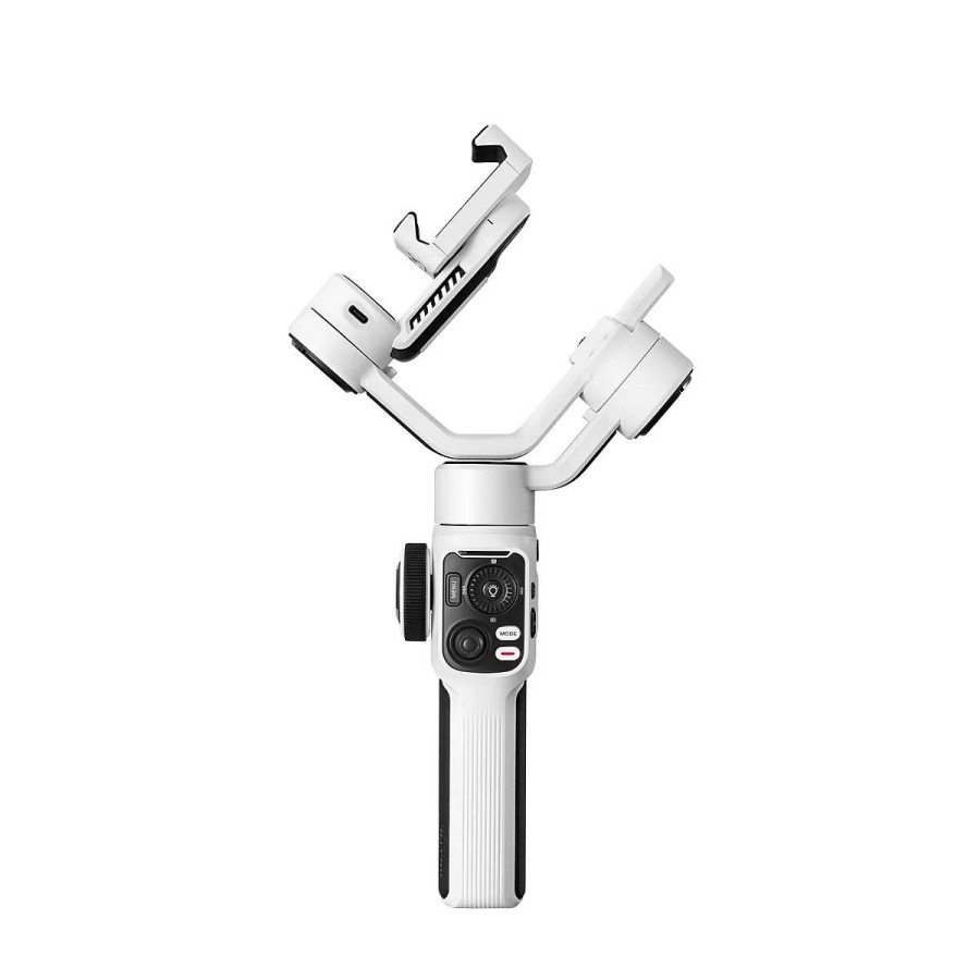 Zhiyun Gimbals & Stabilisers | Zhiyun-Tech Smooth 5S 3-Axis Handheld Gimbal - White For Smartphones