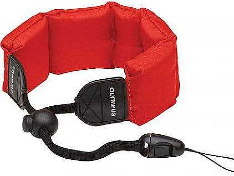 Olympus Straps, Slings & Lanyards | Om System Chs-09 Red Floating Strap