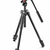 Manfrotto Tripods | Manfrotto Mk290Lta3-V 3 Section - Tripod Kit With Fluid Video Head