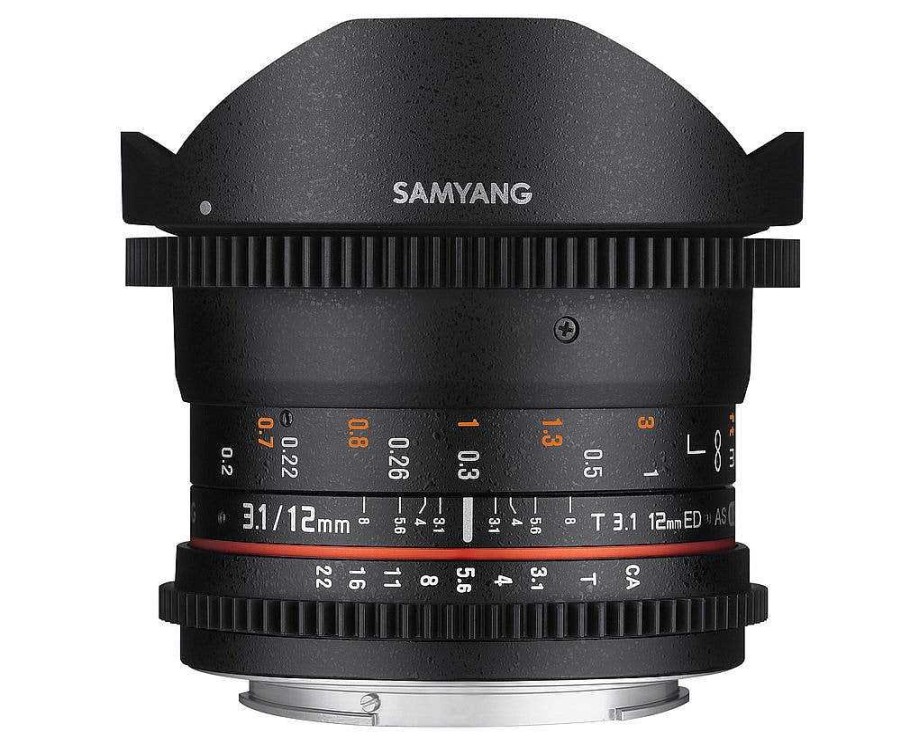 Samyang Cine Lenses | Samyang 12Mm T3.1 Vdslr Cine - Canon Ef Full Frame