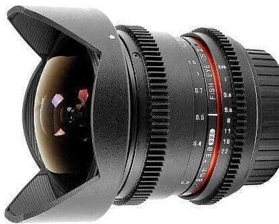 Samyang Cine Lenses | Samyang 8Mm T3.8 Fisheye Umc Ii Cine - Canon Ef Aps-C