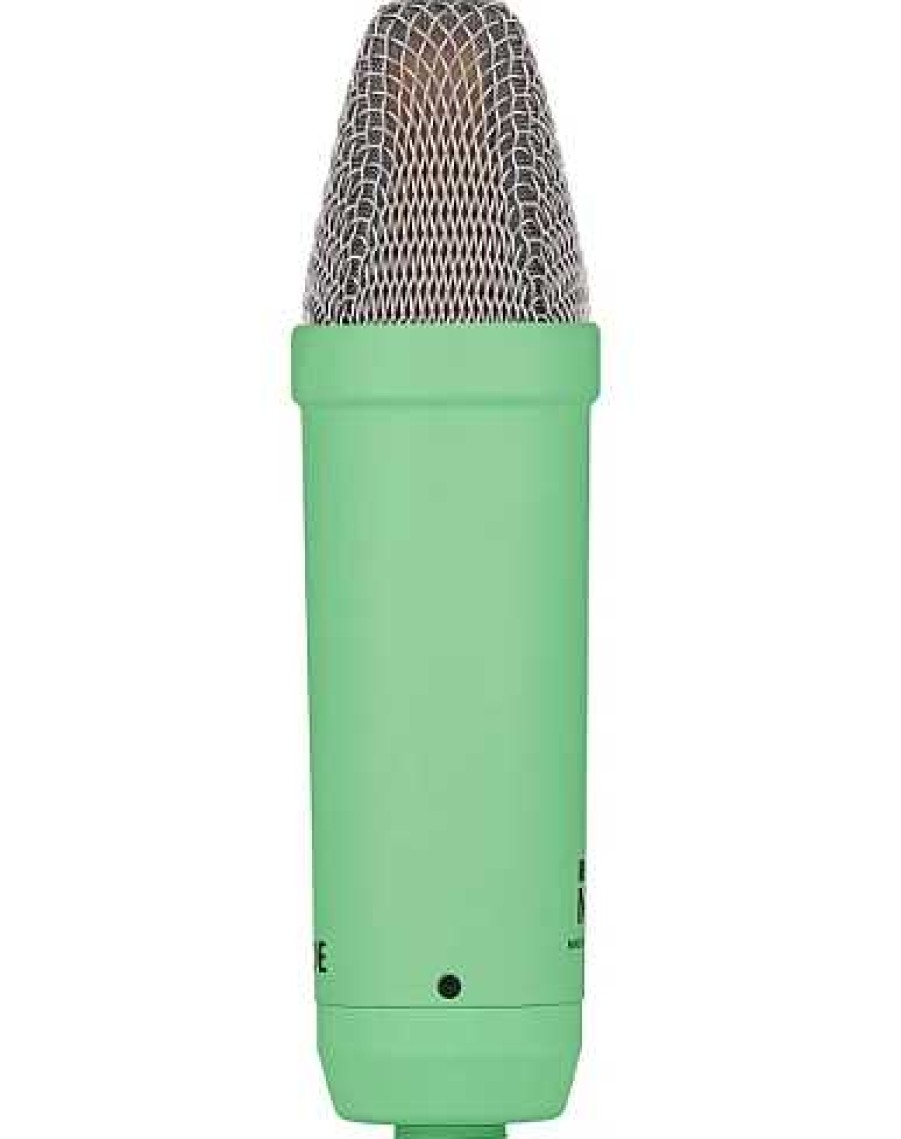 Rode All Microphones | Nt1 Signature Green Large-Diaphragm Cardioid Conde Nser Mic With Hf6 1