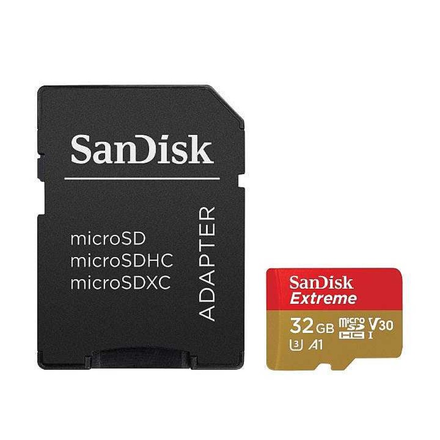 SanDisk Microsd | Sandisk Extreme Microsdhc 32Gb 100Mb/S Uhs-I A1 V30 Memory Card