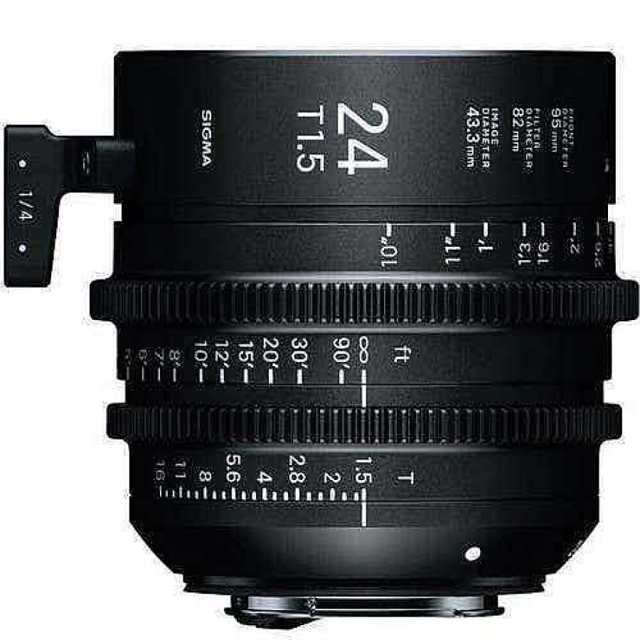 Sigma Cine Lenses | Sigma 24Mm T1.5 Cine Lens - Canon Ef